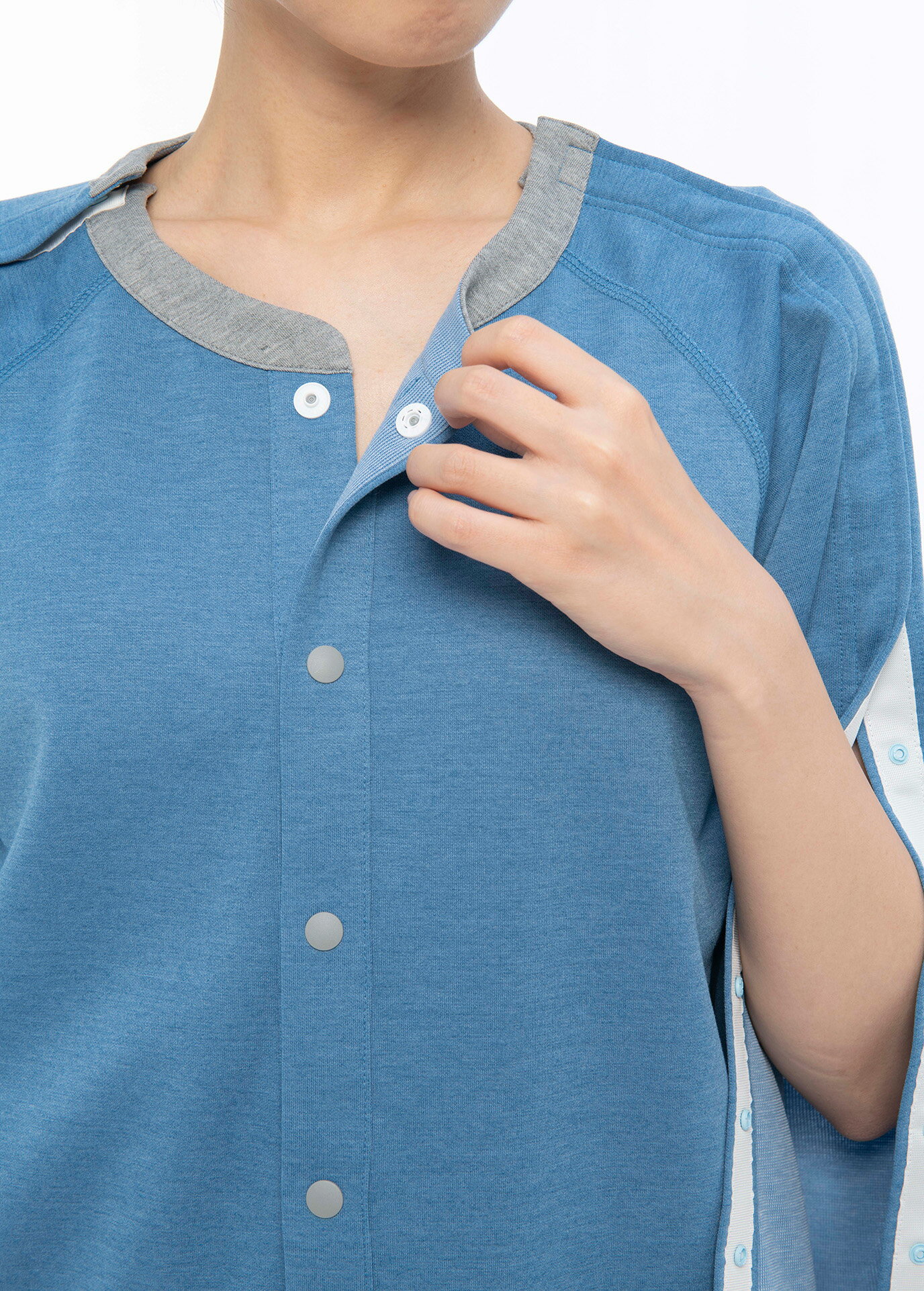 [ナガイレーベン] 室内上衣 (GJ-1586) [ブルー]