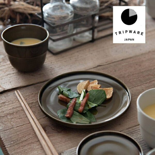 ヨシタ手工業デザイン室 TRIP WARE フタ160 緑釉 [キャンセル・変更・返品不可]のサムネイル