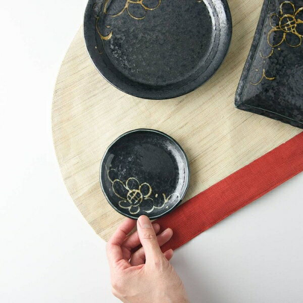 夜華 カヤメ10cm丸皿 ※B級品(アウトレット品) [キャンセル・変更・返品不可]