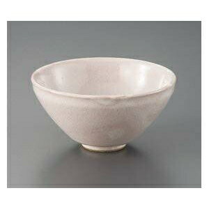 ピンク志野夏目 抹茶碗*