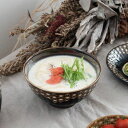 麻柄つなぎ 14.7cm小丼 ブラウン 軽量食器