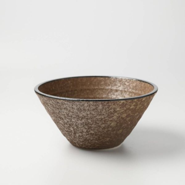 Ramen Bowls - チグ 16.5cm小丼(高さ:7.5cm) 茶