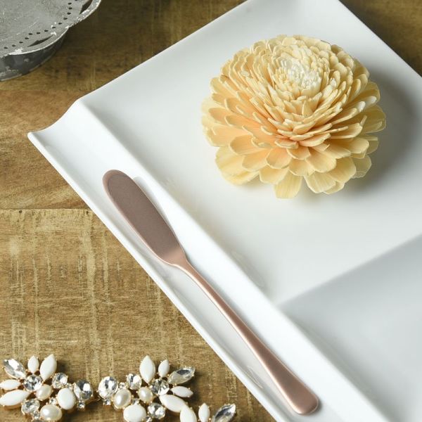 レトロエレガンテ ピンクゴールド バターナイフ