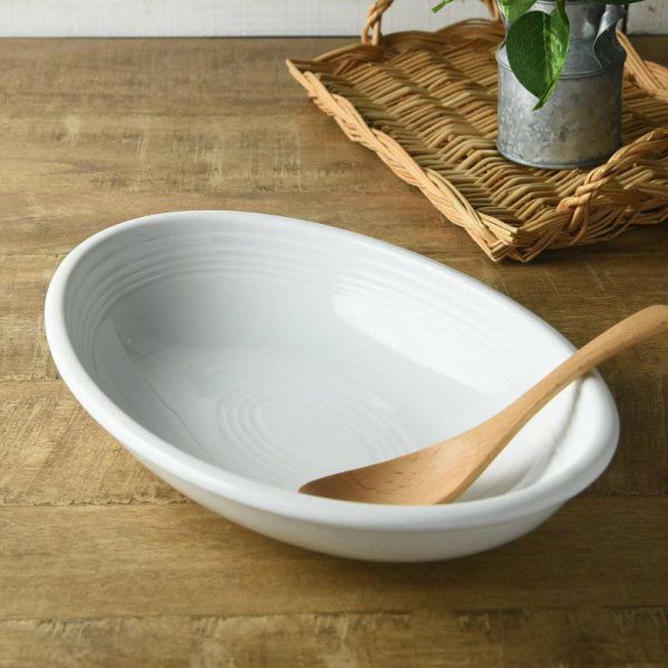 レトロフープ フロスティーホワイト 26cmベーカー