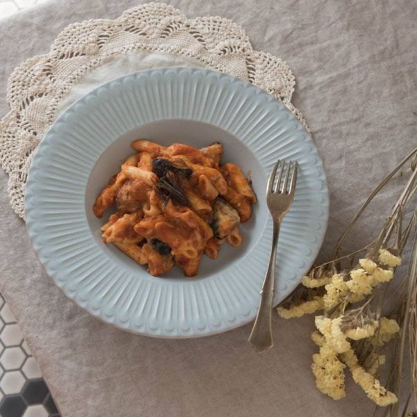 シュシュ・グレース 26cmパスタプレート シャビーブルー [キャンセル・変更・返品不可]