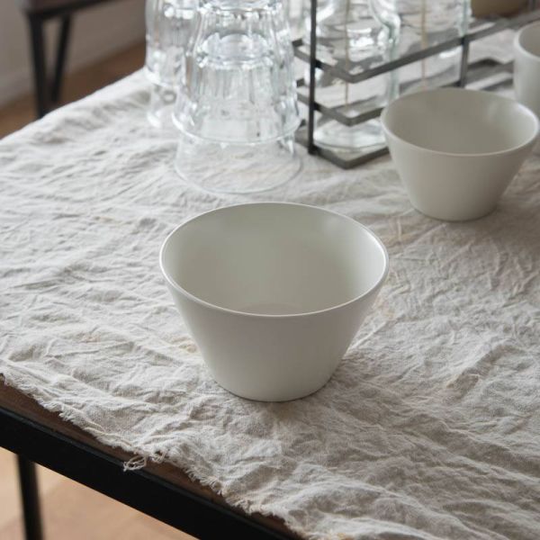 小田陶器 MINORe(みのり) ボールM クリーム