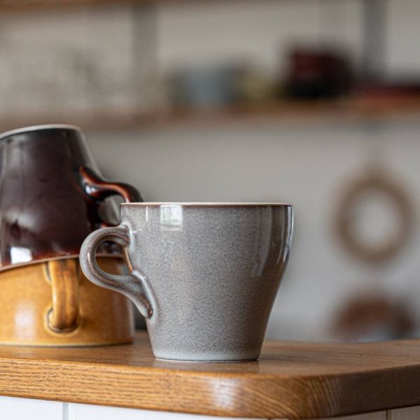 カローレ 11.2cmラテカップ ストームグレー(高さ:8.1cm)