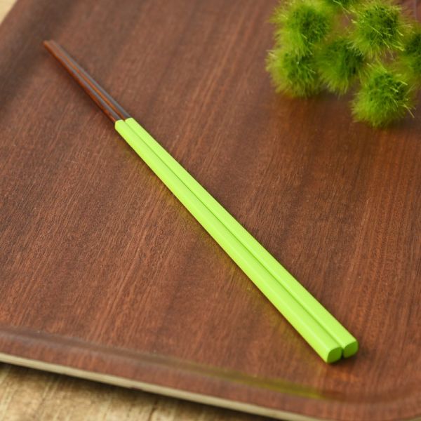 にっぽん伝統色箸 若葉色(わかばいろ)