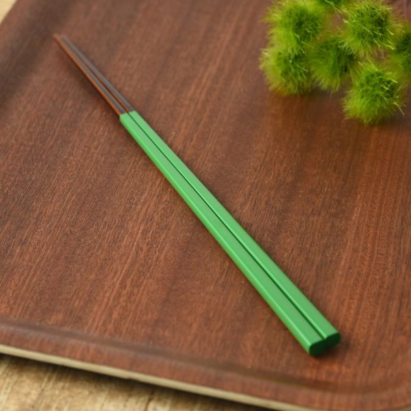 箸 にっぽん伝統色箸 常磐緑(ときわみどり) [キャンセル・変更・返品不可]