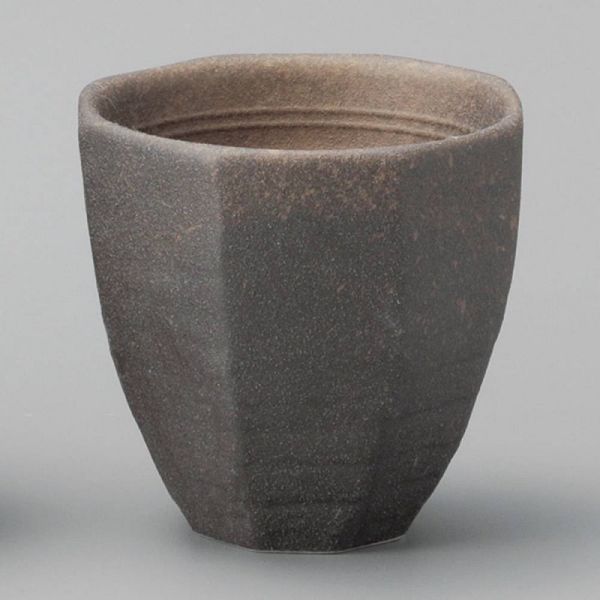 備前吹ソギ角盃 [キャンセル・変更・返品不可]