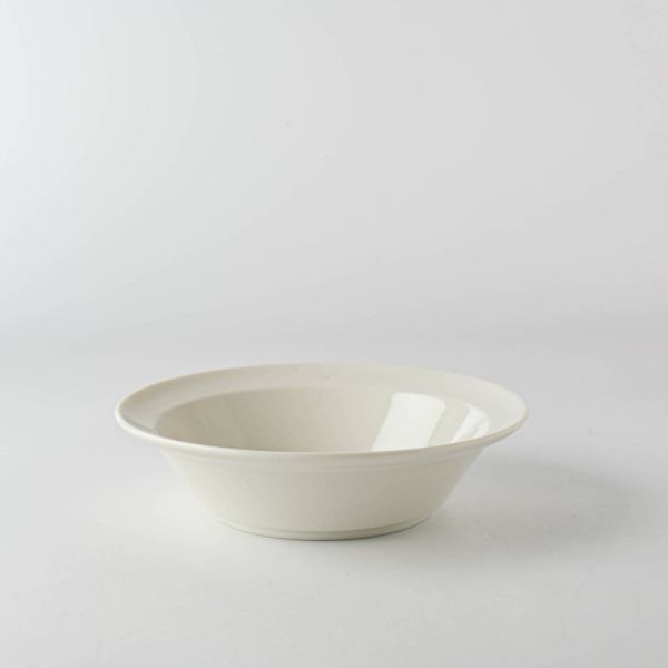 小田陶器 ももっと-momotto- 16cmボウル アイボリー
