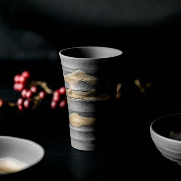 金銀流し ほろ酔いカップ 金流し 250 cc