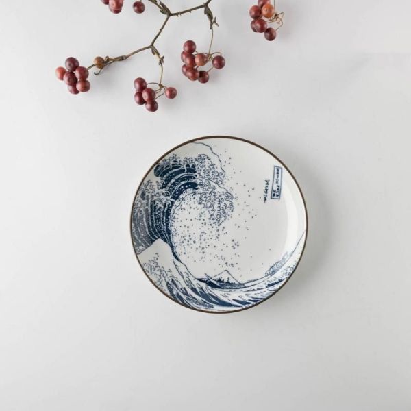 北斎・富士 15.7cm 小皿(3.0)