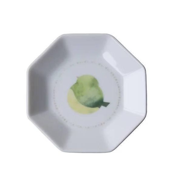 こものの suisai アオジ 八角小皿 8.5cm