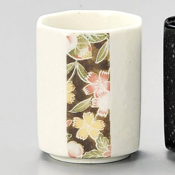 白友禅八角湯呑