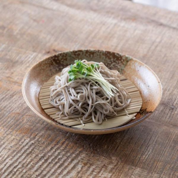 ざる蕎麦セット(大皿&スノコ) 22.5cm信楽織部麺皿 ※B級品(アウトレット品)