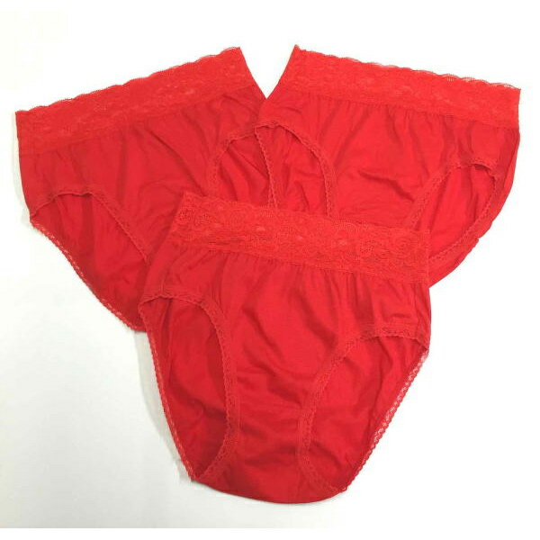 国産 赤の元気ショーツ3枚組 [キャンセル・変更・返品不可]