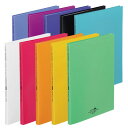 リヒトラブ クリヤーブックフラット A4 タテ型 ポケット20枚 (N-5061)【LIHIT LAB. AQUA DROPs クリヤーブック ポケット固定式】