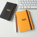 ロディア RHODIA / アンリミテッド 9X14cm A6サイズ (オレンジ・5mm方眼)(cf118858)【メモ帳 デザイン おしゃれ】