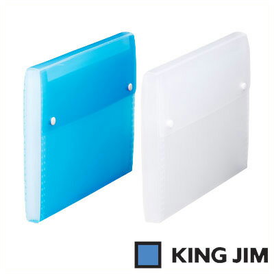 キングジム シンプリーズ ドキュメントファイル（透明）A4サイズ 7ポケット（2282TSP）【KING JIM ファ..