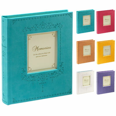 セキセイ sedia / ハーパーハウス フレームアルバム Lサイズ100ポケット (ブルー)(XP-4700-10)