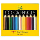 トンボ鉛筆 色鉛筆 紙箱 24色 NA (CQ-NA24C)(A-19370)【TOMBOW COLOR PENCIL NAシリーズ 色鉛筆】