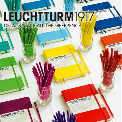 【メール便可 2冊まで】LEUCHTTURM 無地 ロイヒトトゥルム A5 ノート 無地 BLANK ミディアム ハードカバー【MIDIUM hardcover】デザイン おしゃれ カラフル