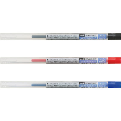 三菱鉛筆 スタイルフィット 油性ボールペン 1.0mm リフィル（ジェットストリーム）（SXR-89-10）【MITSUBISHI STYLE FIT ボールペン スタイルフィット 筆記具 リフィル】のサムネイル