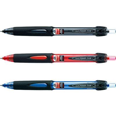 三菱鉛筆 パワータンク スタンダード 0.7mm（SN-200PT-07）【MITSUBISHI POWER TANK 油性ボールペン ノック式 加圧ボールペン ボールペン 筆記具】