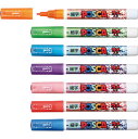 三菱鉛筆 ポスカ ラメ入り 細字 水性サインペン(PC-3ML)【MITSUBISHI POSCA 水性顔料マーカー ポスターカラーマーカー マーキングペン 筆...