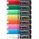 三菱鉛筆 ブラックボードポスカ 太字角芯 水性サインペン(PCE-250-8K)【MITSUBISHI Blackboard POSCA 水性顔料マーカー ポス...