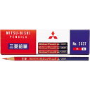 三菱鉛筆 朱藍7:3 1ダース(K2637)【MITSUBISHI 鉛筆 筆記具】
