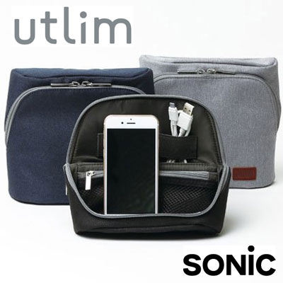 楽天文房具屋フジオカ文具e-stationeryソニック Utlim ユートリム スマ・スタ ワイド モバイル SONIC （UT-1846）【フリーアドレス オーガナイザー バッグインバッグ】