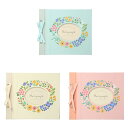 【メール便可 2個まで】\ポイント10倍/ マークス デコラ フリー台紙アルバム フラワーリース(DCP-AL24)【MARK'S フォトアルバム 台紙 デザイ...