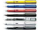 ラミー LAMY / safari サファリ 万年筆 (イエロー ブルー レッド スケルトン ブラック ホワイト シャイニーブラック)