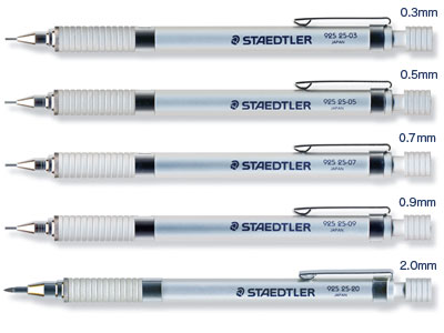 ステッドラー STAEDTLER / シルバーシリーズ 製図用シャープペンシル