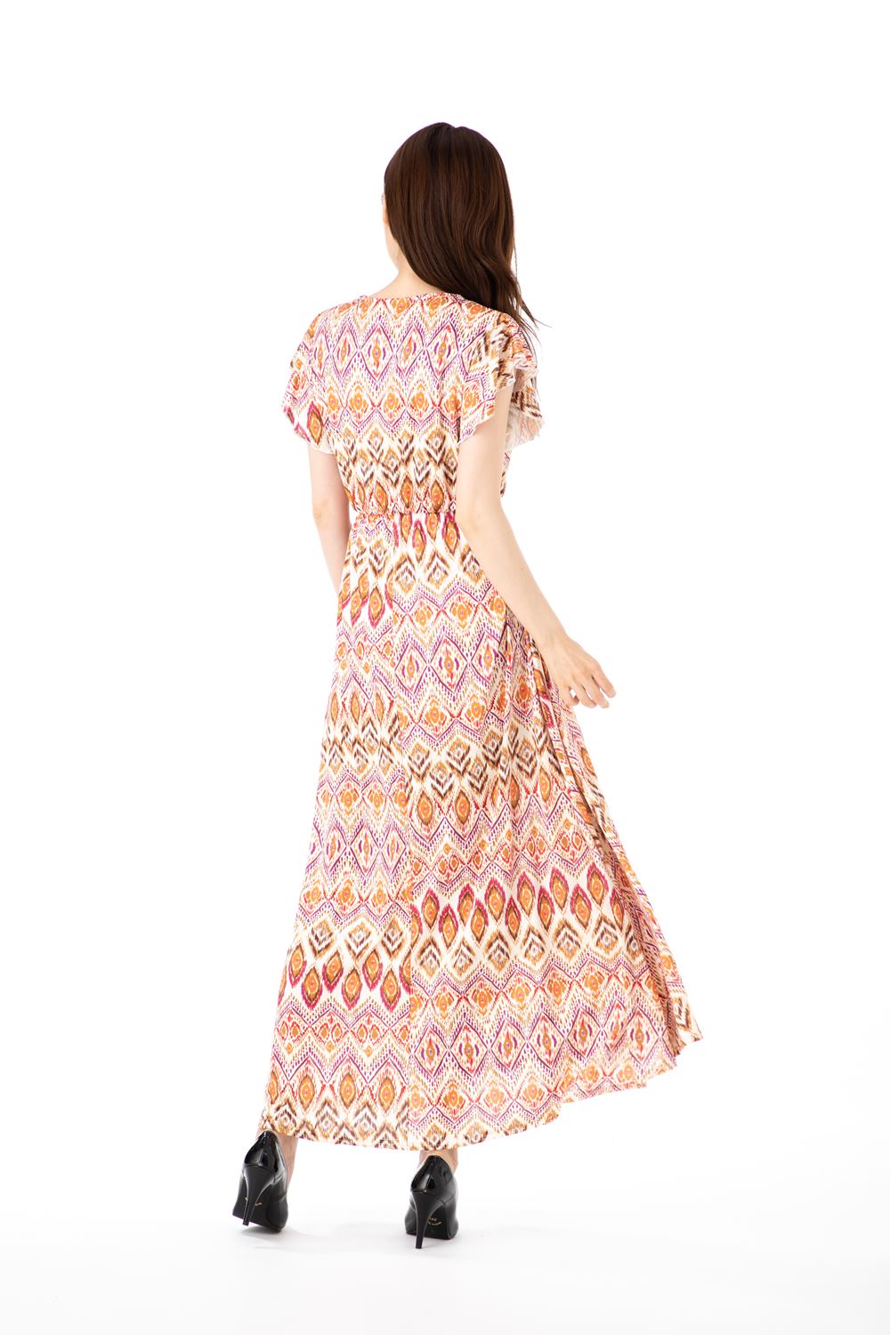 ワンピース キャミワンピ レディース 秋冬 スタイル フレンチ レトロ スタイル 油絵 プリント プリーツ ミドル丈 サスペンダー スカート ドレス