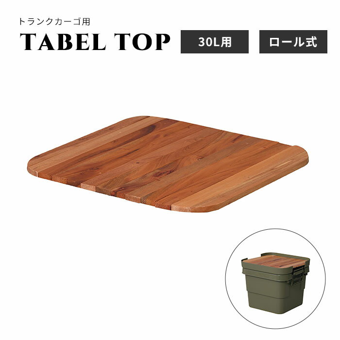 《東谷/LF》トランクカーゴ テーブルトップ トランクカード用テーブルトップ テーブルトップ 天板 30L用 天然木 木製 DIY風仕上げ ロール式 アウトドア キャンプ 釣り 収納バッグ付き 持ち運び ナチュラル 便利 おしゃれ 簡易的 TC-30TBのサムネイル