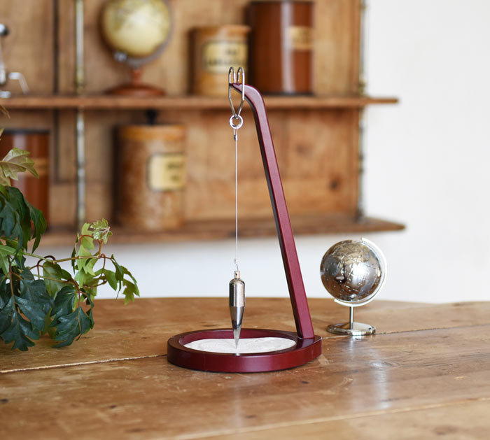 【ポイント10倍】《CTS》333-182 ペンデュラム サンドアート 【Fun Science】 インテリア振り子 置物 振り子 砂絵 オブジェ ダウジング ガリレオ サイエンス 科学 インテリア かわいい おしゃれ ギフト プレゼント 新築祝い 引っ越し祝い 【北海道・沖縄・離島配送不可】 [2]