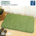 《HAGiHARA/LF》芝生風マット シーヴァ 50×80cm アウトドア気分 ゴルフ スポーツ 室内 ウレタン くつろぐ 滑り止め ペット ホットカーペット対応 床暖房 水洗い 手洗い マット 芝生 長方形 萩原インテリア 240622960 【北海道・沖縄・離島配送不可】