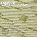 《HAGiHARA/LF》【江戸間6畳】 261×352 水洗いできる い草風カーペット やなぎ 洗える ビニール風 カーペット 柄上敷き い草風 ござ ゴザ 折りたためる 耐水性 和室 和風 畳カバー 6帖 萩原インテリア 81947560 【北海道・沖縄・離島配送不可】