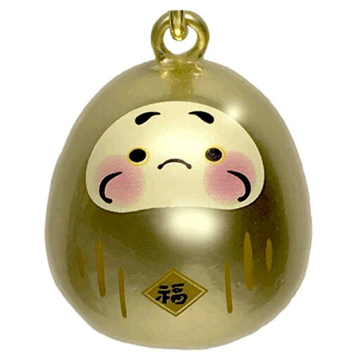 福音鈴 だるま 金の特色【お守り 根付 ストラップ 縁起 水琴鈴 鈴 かわいい】【クリックポスト便送付対応 / 各色同梱可能♪】【A区分】 福音鈴 だるま 金の特色【お守り 根付 ストラップ 縁起 水琴鈴 鈴 かわいい】【クリックポスト便送付対応 / 各色同梱可能♪】【A区分】
