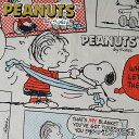 ●G-9990-1 ◆KOKKA Peanuts ライナスとスヌーピー 大柄 シーチング 生地　(10cm単位)　(メール便可)