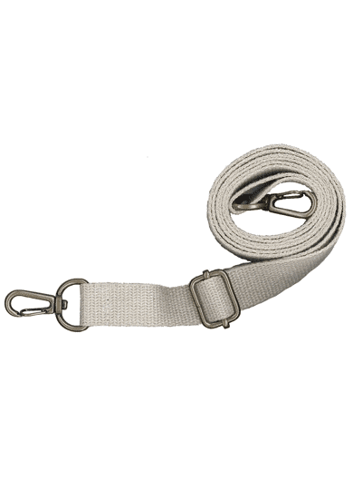 YAT-1422 麻バッグ持ち手 ショルダータイプ 生成 80〜140cm 幅2cm (取り寄せ品) (メール便可)