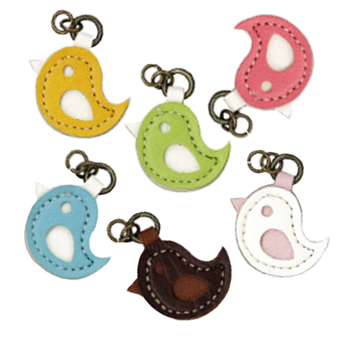 CF-21A チャーム引き手　小鳥　(取り寄せ品)　(メール便可)