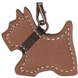 CP-6A バッグチャーム　犬　アンティークゴールド　(取り寄せ品)　(メール便可)