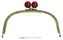 BK-1574S 玉付き口金 1本入 10cm×15cm 型紙・紙ひも付 シルバー (取り寄せ品) (メール便不可)