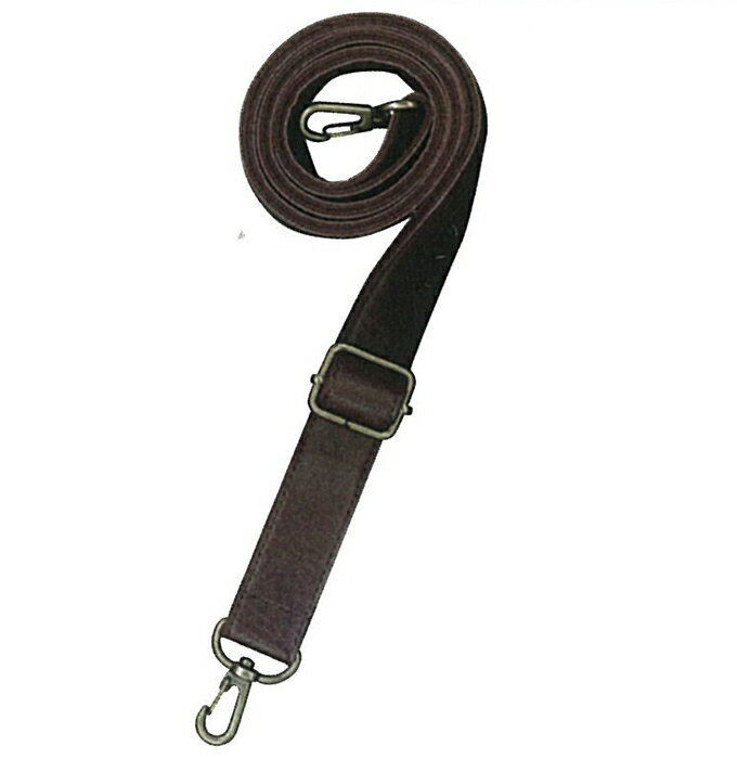 YAT-1435 アクリルテープ×合成皮革 レザーオンショルダー 1本入 80cm〜140cm (取り寄せ品) (メール便不可)