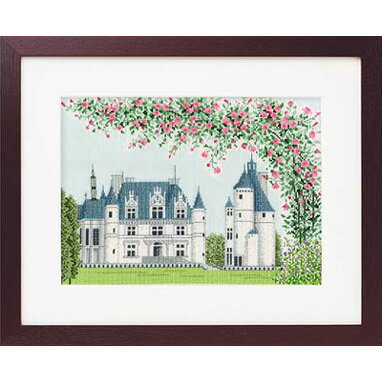 7213 ししゅうキット　世界遺産と世界の風景から　シュノンソー　(取り寄せ品)　(メール便可)