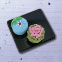 PA-692 和菓子マグネット パッチワークキット 朝顔とバラ (取り寄せ品) (メール便不可)